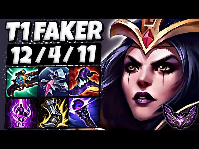 T1 Faker Leblanc vs Katarina [ MID ] Patch 14.12 Korea Master 