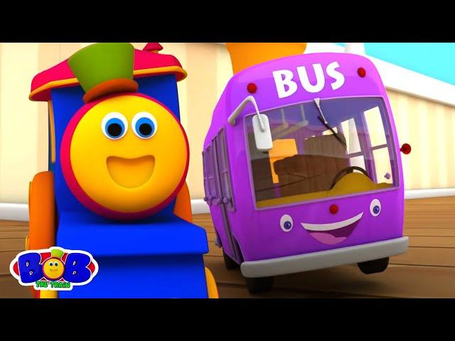 鲍勃火车 | 公共汽车上的轮子 | Kids Tv China | 动画 ​| 教育影片 | 經典童謠