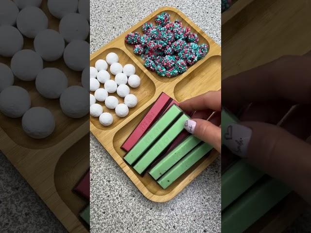 Satisfying ASMR ~ Filling platter with sweets 