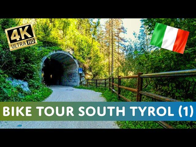 Bike Tour Pustertal Valley South Tyrol Italy | Bruneck - Lake di Valdaora (Part 1) 4K