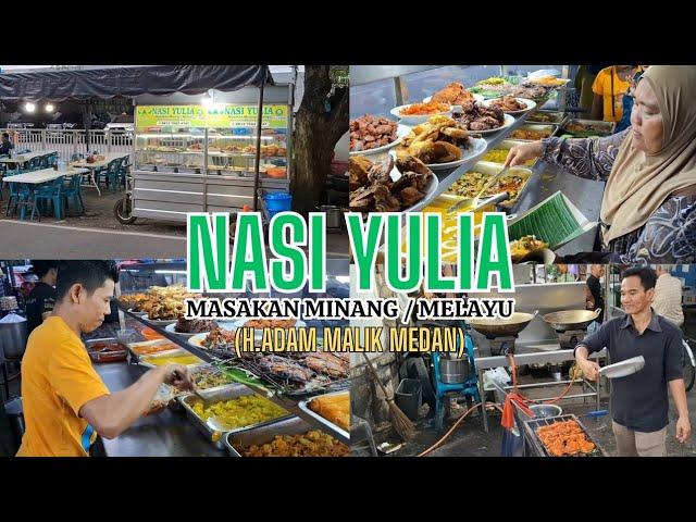 NASI YULIA MEDAN / Sudah Merintis Selama 20 Tahun, Sukses Berjualan Masakan Minang / Melayu.