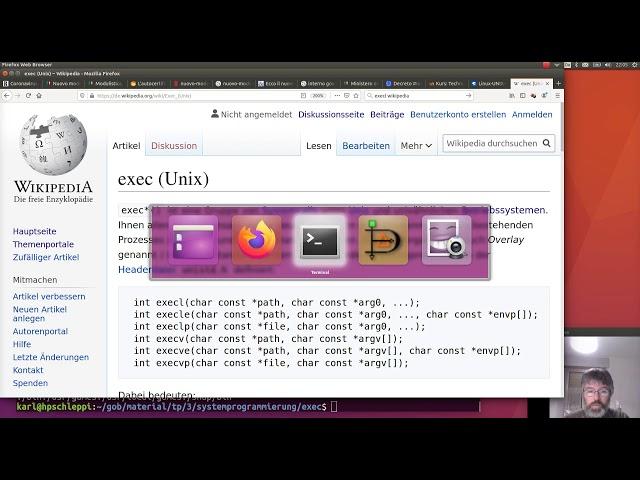 Systemprogrammierung: mach mal was Neues - exec