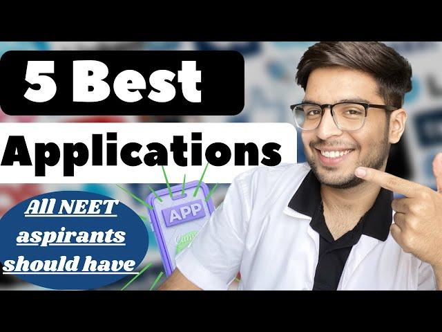 5 Best apps that all NEET aspirant must have | from personal experience #neet2023 #study #dropper