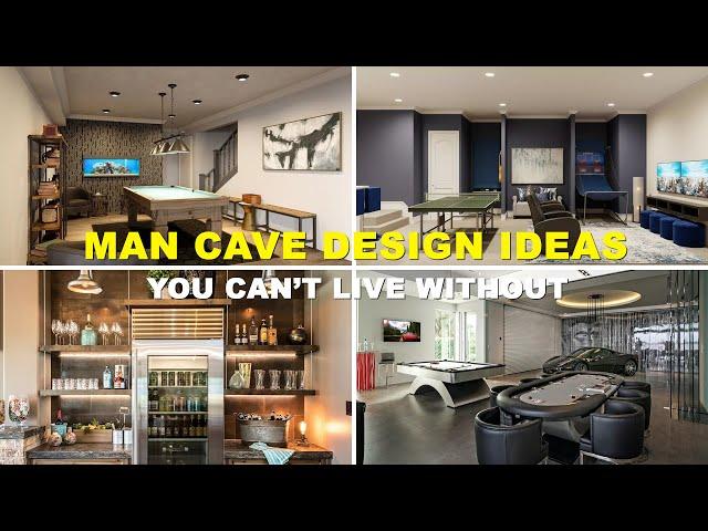 10+ Man Cave Design Ideas You Can’t Live Without