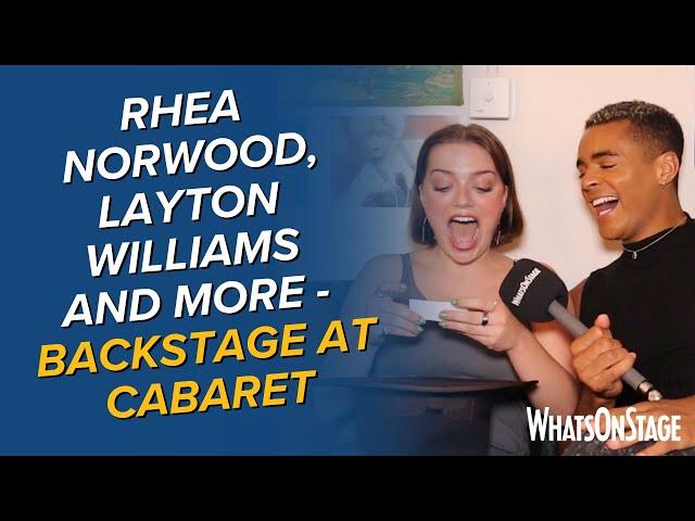 Cabaret | Layton Willians, Rhea Norwood, Sally Ann Triplett and Fenton Gray