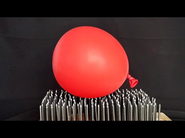 опыты с шариками (experiments with balloons)