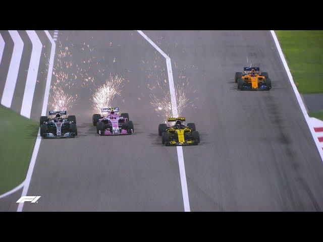 Hamilton's Triple Bahrain Overtake | F1 Best Overtakes of 2018