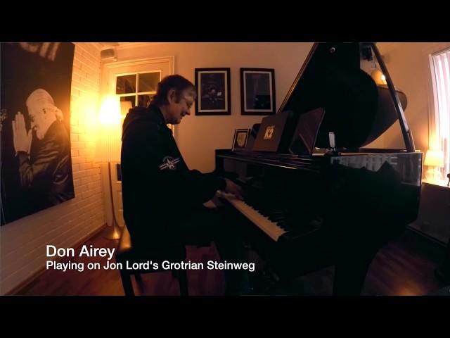 Don Airey playing Chopin on Jon Lord's Grotrian Steinweg - 09NOV17