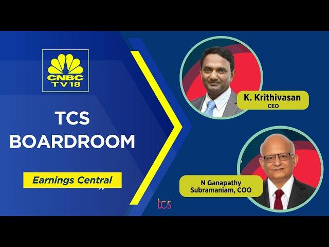 LIVE: TCS Q1 Earnings In-line With Muted Estimates | TCS Management EXCLUSIVE | CNBC TV18