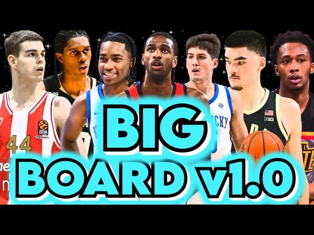 2024 NBA Draft Big Board | Utility Sports Big Board 2024 NBA Draft feat. Alex Sarr, Zach Edey, etc