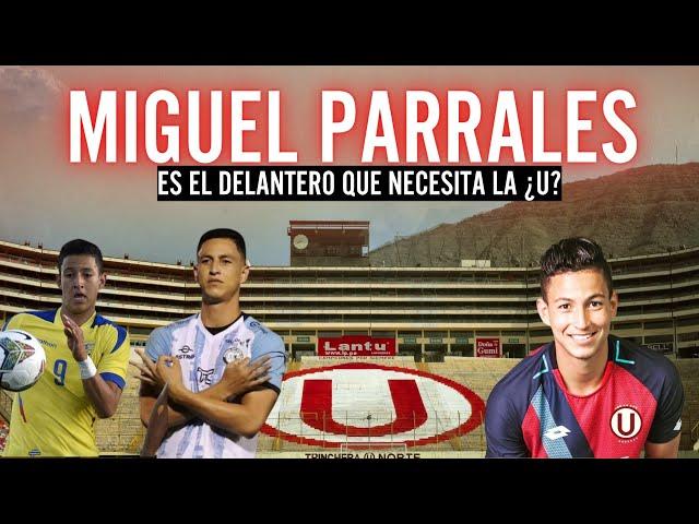 DESDE ECUADOR SEÑALAN QUE EL 9 DE UNIVERSITARIO DE DEPORTES ES MIGUEL PARRALES.