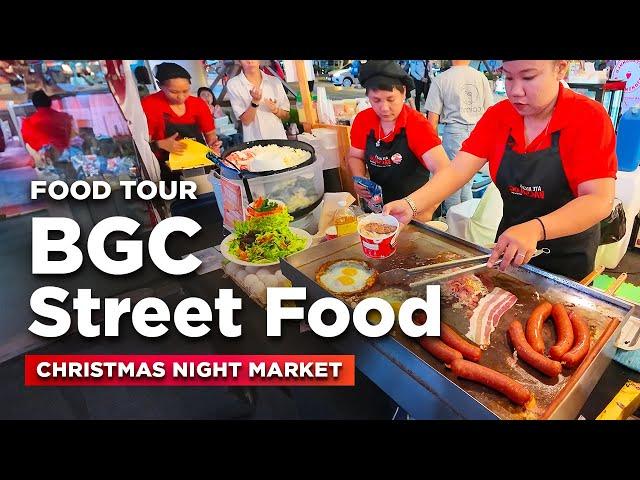 The BGC Night Market is BACK! | Street Food Tour at 5th Avenue BONIFACIO HIGH STREET