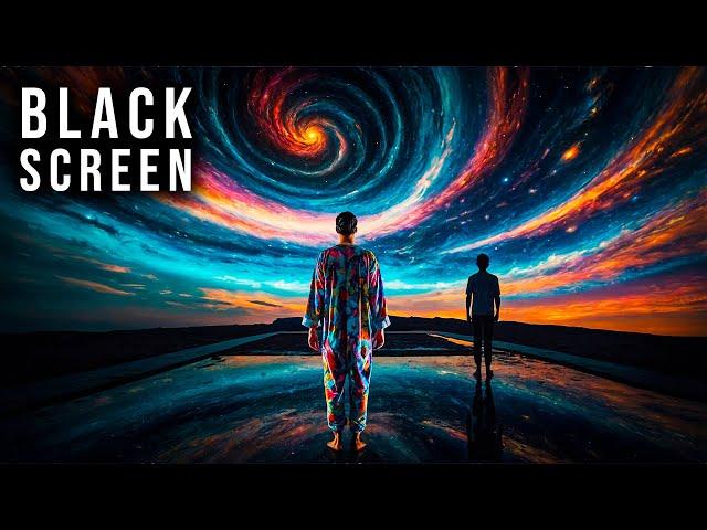 Wake Up In Parallel Realities | Deep Dreaming Binaural Beats Sleep Music | Black Screen Trance