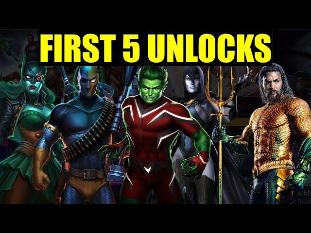 The First 5 Characters You Should Unlock Injustice 2 Mobile