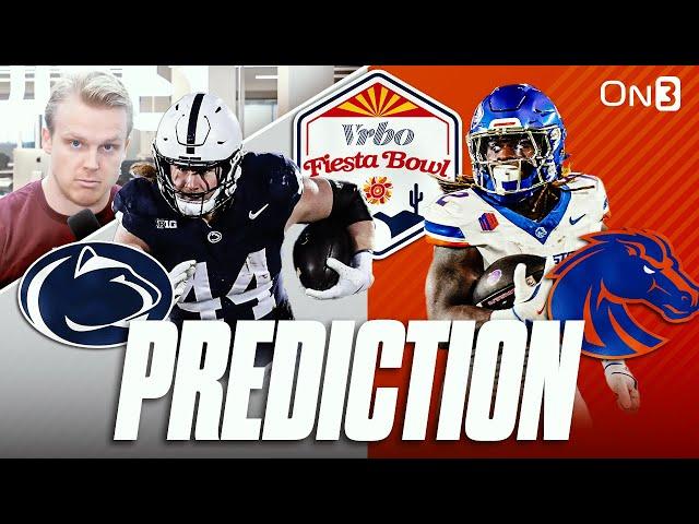 Penn State Nittany Lions vs Boise St Broncos Fiesta Bowl PREDICTION & Preview | CFB Playoff Round 2