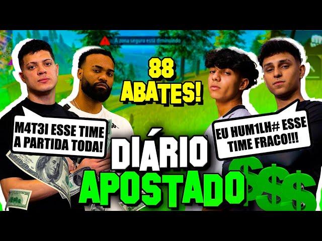 DIÁRIO APOSTADO! ESSE TIME VIROU PATINHO DO SQUAD DA RESENHA E O CEROL DEU AQUELA FARPADINHA!