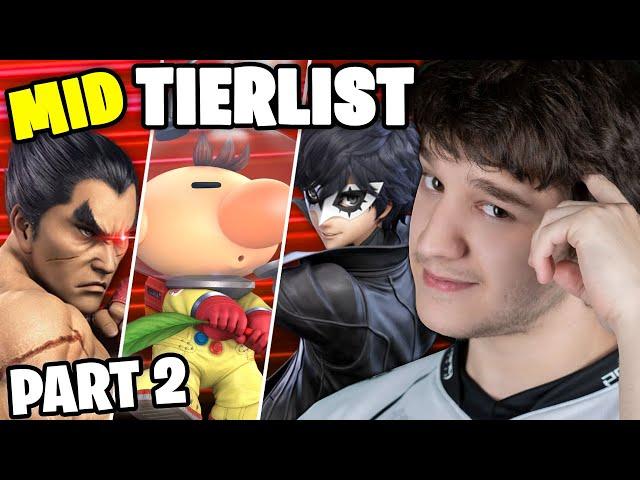 FINAL ULTIMATE MID TIER LIST ft. NAITOSHARP