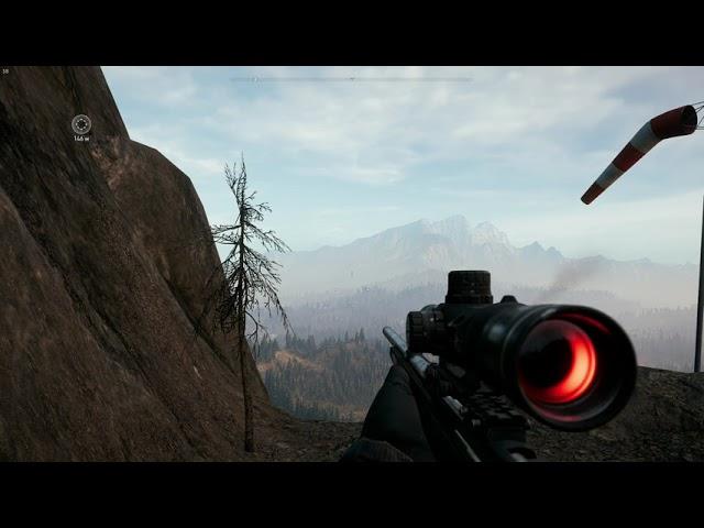 A paranormal place where music plays in the mountains of Far Cry 5 (yeti listens to music)