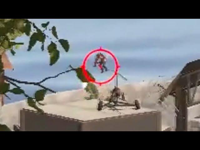 Rust cheater starts rage hacking after i shot him once