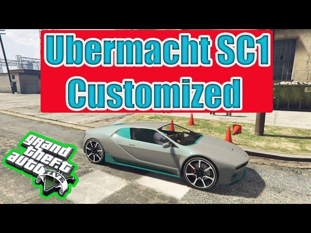 Ubermacht SC1 Customization GTA 5 Online.