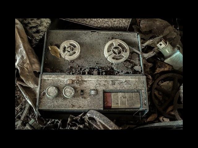 Creepy Old Cassette tape.