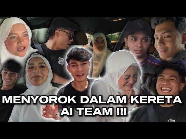 MENYOROK DALAM KERETA AI TEAM ! TERJUMPA HADIAH DARI SESEORANG DALAM KERETA SAFWAN !!!!