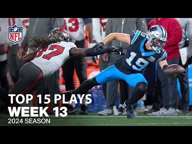 Top 15 Plays From Week 13 | NFL 2024 Season