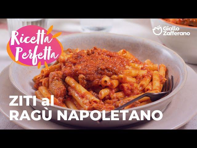 ZITI al RAGÙ NAPOLETANO - RICETTA PERFETTA della TRADIZIONE! 