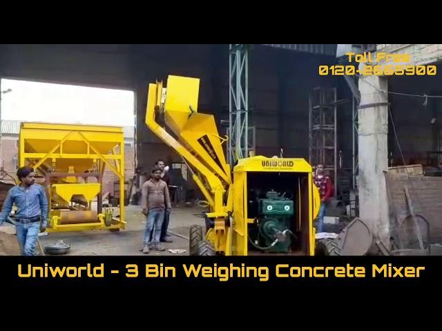 Digital Weighing Concrete Mixer Machine