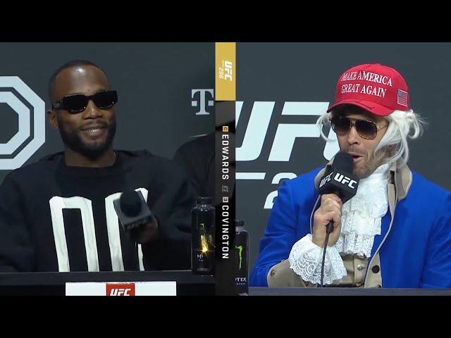 UFC 296: Пресс-конференция
