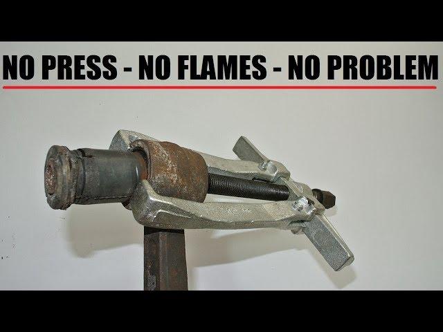 How to remove rubber bushings without a press or burning - suspension episode 5