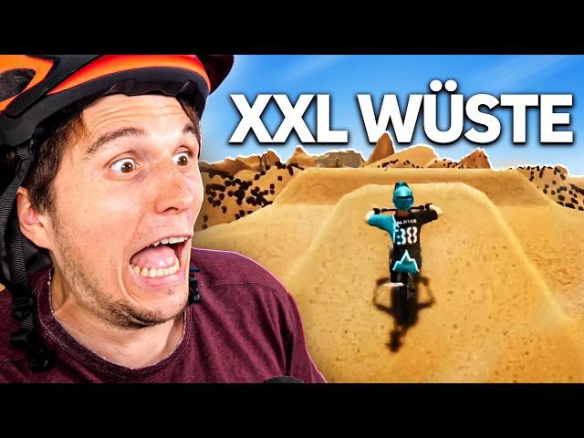 Backflips in der XXL WÜSTE | Fahrrad Simulator