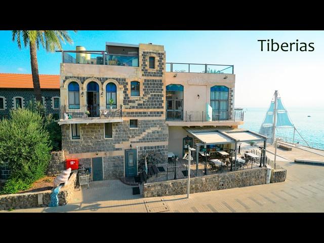 The Sea of Galilee and the Coastal City of Tiberias. Immersing in the Serenity of Early Morning.