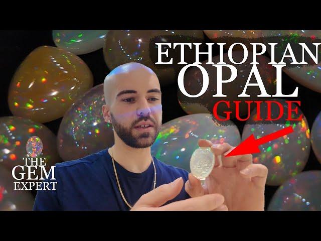 Real Ethiopian Opal gemstone guide