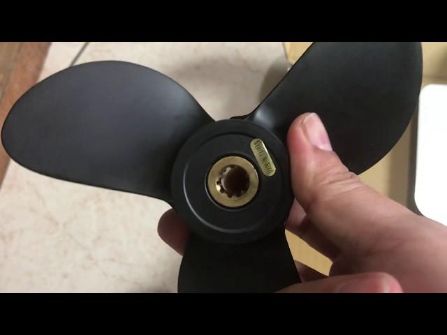 Suzuki DF2.5 Replace propeller 更換螺旋槳