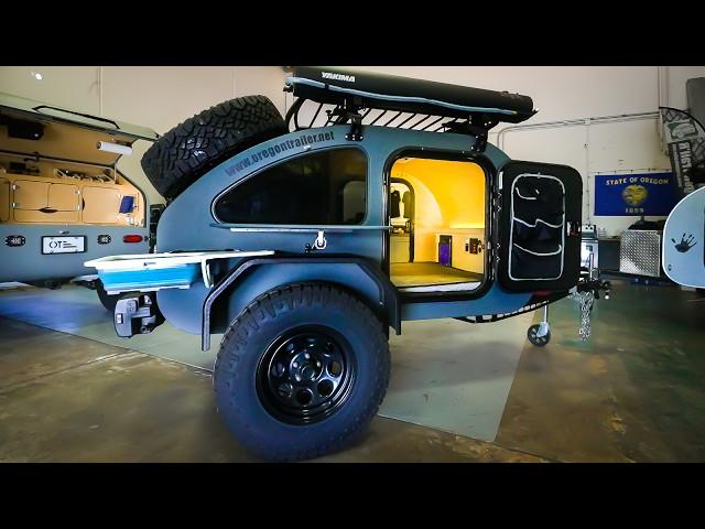 "SIMPLIFY YOUR CAMPING" Minimalist Teardrop Trailer