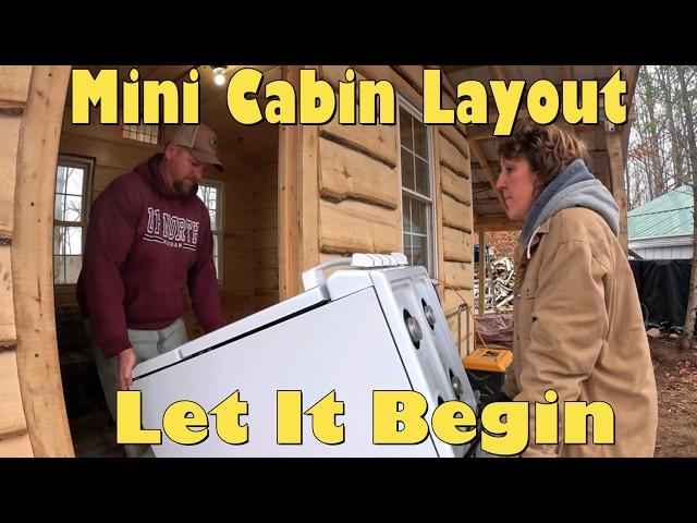 This HAS to Work: Off-Grid Mini Cabin Layout Challenges + Kitchen Install Begins!