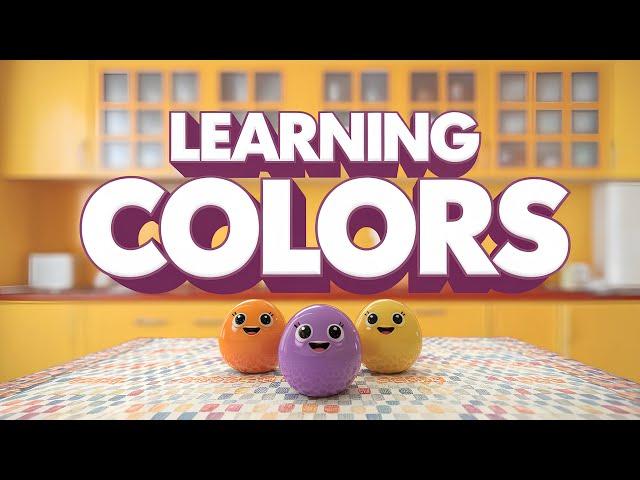 Learning Colors - Colorful Eggs Nursery Rhyme | Whimsy Jingles