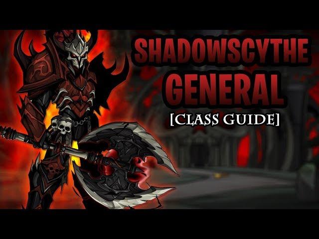 AQW - ShadowScythe General Class Guide (Enhancements, Class Skills, Combos, Soloing, Farming, PvP)