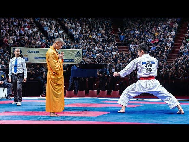 KungFu Master Shaolin Vs Karate Master | Don't Mess With Shaolin Monk