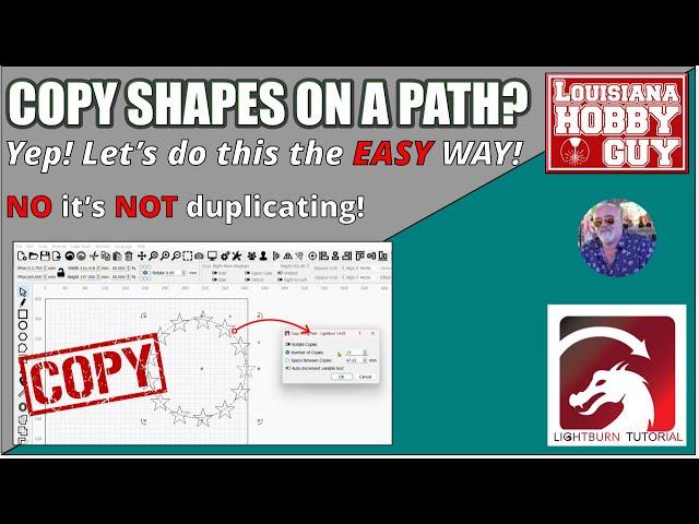  Master Copy Along a Path in Lightburn: Step-by-Step Tutorial