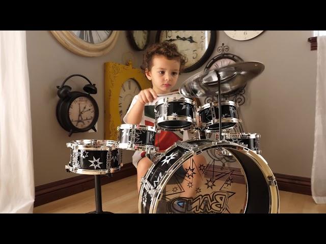 Best Choice Products' Kids 11-Piece Starter Drum Set