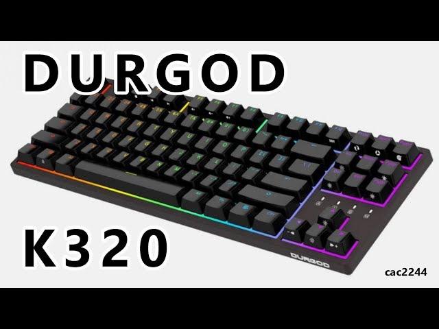 Durgod K320 Taurus Nebula RGB TKL Keyboard