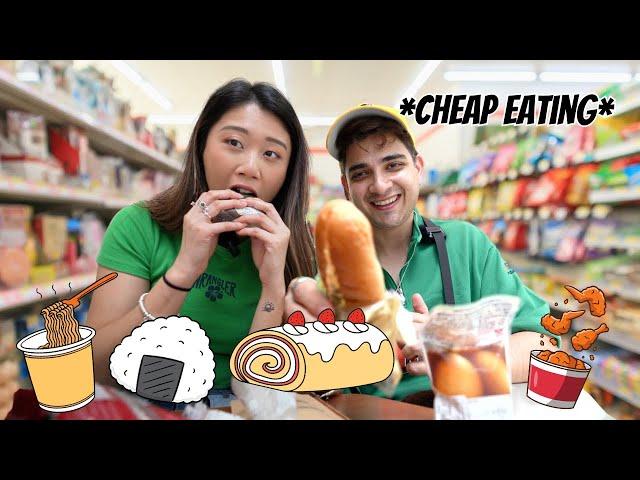 Surviving On Convenience Store Food For 24 Hours *INSANELY CHEAP*