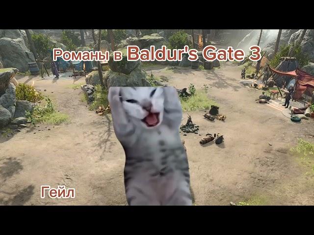 Романы в Baldur's Gate 3 би лайк