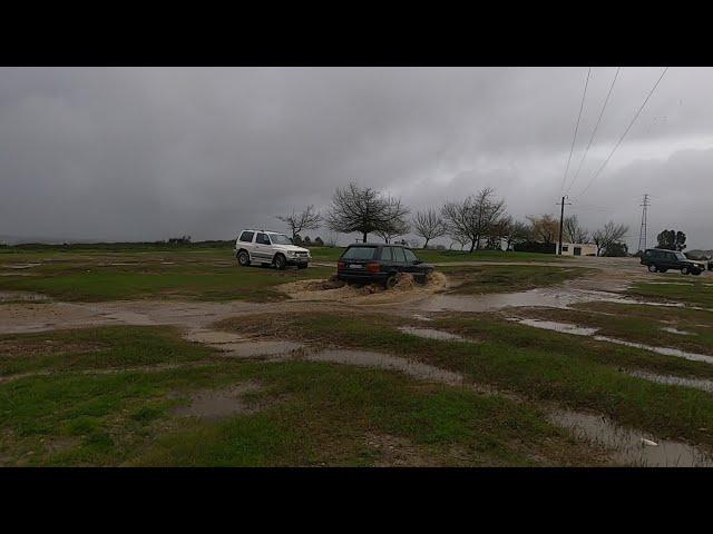 Freelradventures & Friends in the trails on a rainy and windy day - Part 2