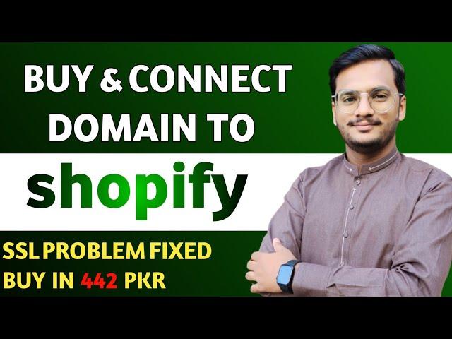 How To Buy Domain and Connect With Shopify Store || Shopify Domain Setup