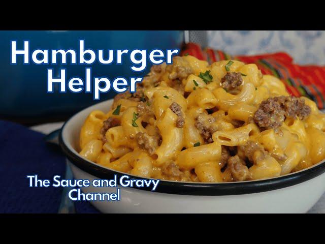 How To Make Homemade Hamburger Helper | Cheeseburger Macaroni | Quick Weeknight Dinner