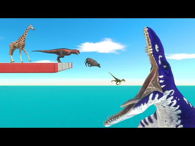 Don't Jump Into Liopleurodon's Mouth - Animal Revolt Battle Simulator