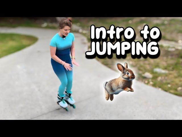 Learn How to JUMP on inline skates for beginners!